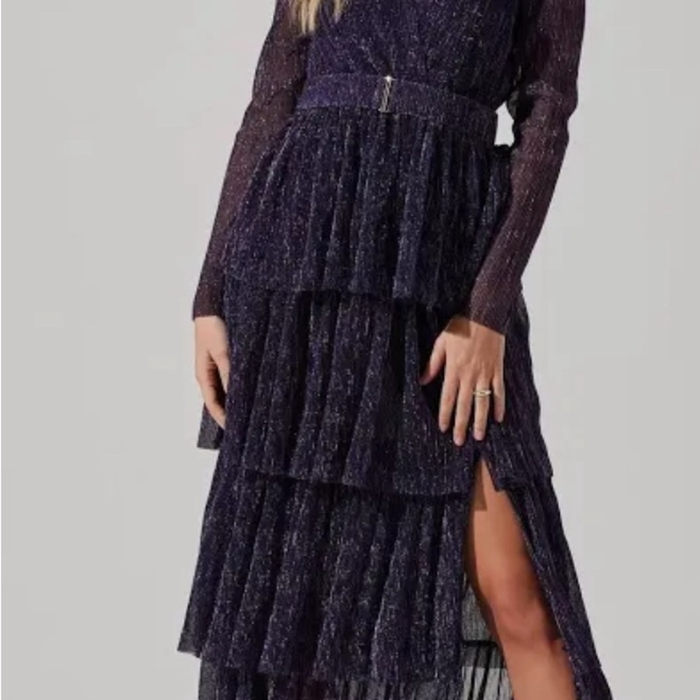 ASTR the label Danielle metallic Dress